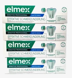 4 x elmex Sensitive Professional, sanftes Weiß (4x75ml) - Bild 1 von 1