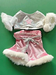 ROPA DE OSO DE PELUCHE tamaño completo Build a Bear - Juego de balancín de dos piezas - Imagen 1 de 1