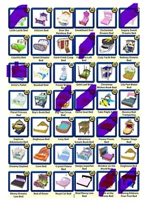 Webkinz Classic beds, retired, promo, PSI, Hard to find ( leave note in reply) - Picture 1 of 2