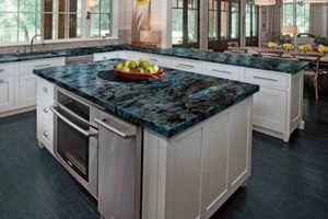 Natural Labradorite Countertops, Agate Stone Table Slab Handmade Kitchen Slab - Picture 1 of 18