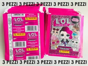 3 CONF LOL SURPRISE PANINI STICKERS PRIMA SERIE 1 Let’s Be Friends Collection 5G - Foto 1 di 3