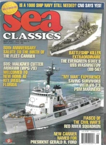 Sea Classics May 2007 PBM Mariner Civil War USS Washington Naval Posters Navy - Imagen 1 de 12