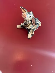 Vintage Single Burro Esel Salz oder Pfefferstreuer Japan Bone China - Bild 1 von 9