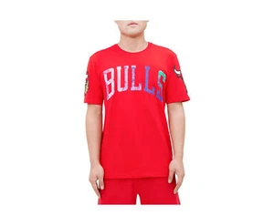 Pro Standard NBA Chicago Bulls Pro Team Red/Pink Dye Shirt BCB152312-RED - Picture 1 of 1