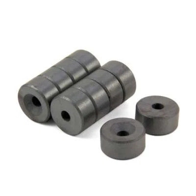 MAGNET EXPERT Ferrite Magnet - 20mm dia x 10mm thick x 5.2mm c/sink - 1.2kg Pull - South