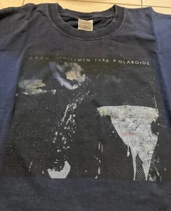 Camiseta De Colección Años 2000 JAPÓN Caballeros Take Polaroids David Sylvian TEE Nueva Ola - Imagen 1 de 6