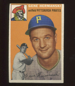 1954 Topps Baseball #228 Gene Hermanski Card - VG              #4167