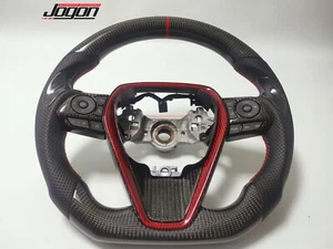 Customized Carbon Style Steering Wheel For Toyota Camry XV70 8 Gen 2019 2020-22 - Picture 1 of 5