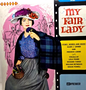 My Fair Lady Premier Soundtrack Recording LP Vinyl Record Vintage (P2) - Picture 1 of 5