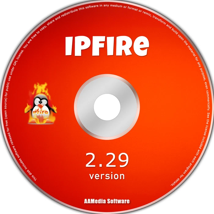 IPFire 2.29 64bit Live Bootable Installation DVD Linux Operating System - Image 1 of 1