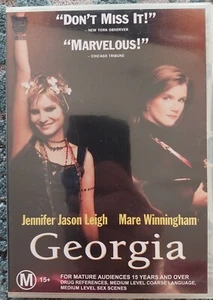 GEORGIA DVD 1995 Jennifer Jason Leigh 2 SISTERS DRAMA GENUINE Region 4 RARE OOP - Picture 1 of 6