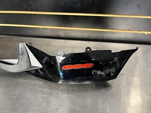 2008 2009 Suzuki GSXR 600 750 OEM Left Side Tail Fairing Panel Black 08 09 - Picture 1 of 7