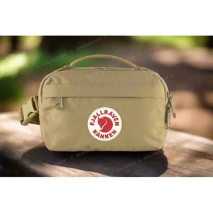 Falraven Hip Pack Marsupio in Vita Cerniera Tracolla Regolabile Argilla - Foto 1 di 11