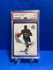 LeBron James 2010-11 SP Authentic #23 PSA 9 MINT 