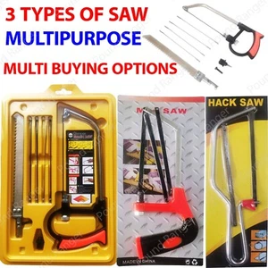 Magic Junior Hack Saw Sets Small Metal PVC Manual Wire Woodworking DIY Builder - Picture 1 of 15
