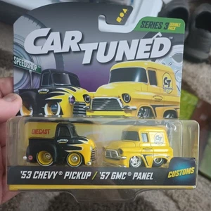 2025 Car Tuned Series 3 - Double Pack - '53 Chevy Pickup / '57 GMC Panel - Bild 1 von 4