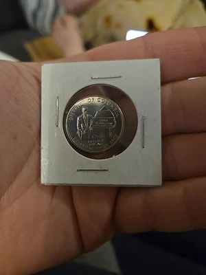 2009-D Brilliant Uncirculated District Of Columbia Quarter Coin! - Image 1 of 2