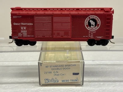 N Scale Kadee Micro Trains MTL 23190 Great Northern GN 3000 Boxcar - Image 1 of 4