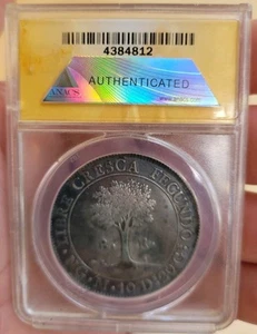Central American Republic 8 Reales 1824 NG VF 35 $750 No International Shipping - Picture 1 of 4