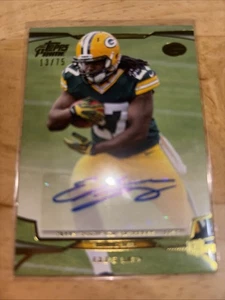 Topps Prime 2013 lámina de oro novato automático Eddie Lacy/75 Green Bay Packers - Imagen 1 de 2