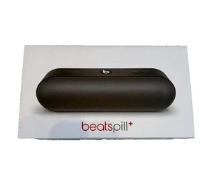 Beats by Dr. Dre Pill+ Portable Wireless Speaker ML4Q2PA/A Bluetooth Black Used - Picture 1 of 7