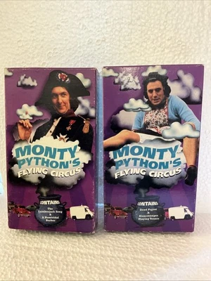 Monty Python's Flying Circus VHS Season 1 Volumes 4 & 5 NEW Lumberjack Parrot - Image 1 of 2