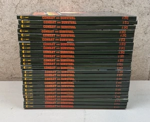 COMBAT and SURVIVAL Stuttman HC Book Lot 24 Books Volumes Hardcover - Picture 1 of 24