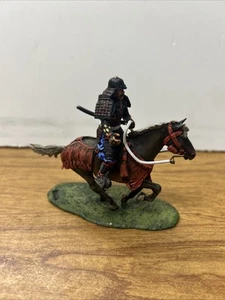 Miniatura samurai de metal a caballo - Imagen 1 de 6