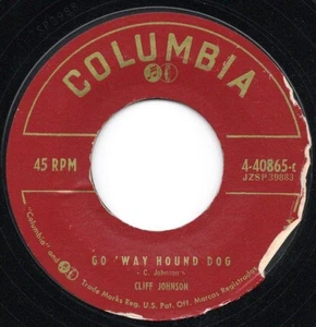 Cliff Johnson - Go Way Hound Hund - Bild 1 von 2