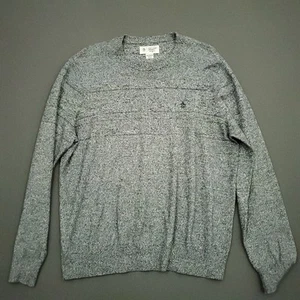 Original Penguin Munsingwear Sweater Mens 2XL Long Sleeve Crew Neck Knit Gray - Picture 1 of 12