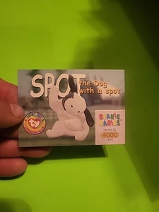 TY Beanie Babies BBOC Card - Series 2 - #224 Spot The Dog With A Spot - Picture 1 of 6