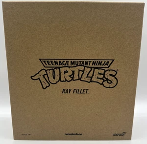 Super7 Ultimates TMNT Teenage Mutant Ninja Turtles Ray Fillet New Sealed - Picture 1 of 9