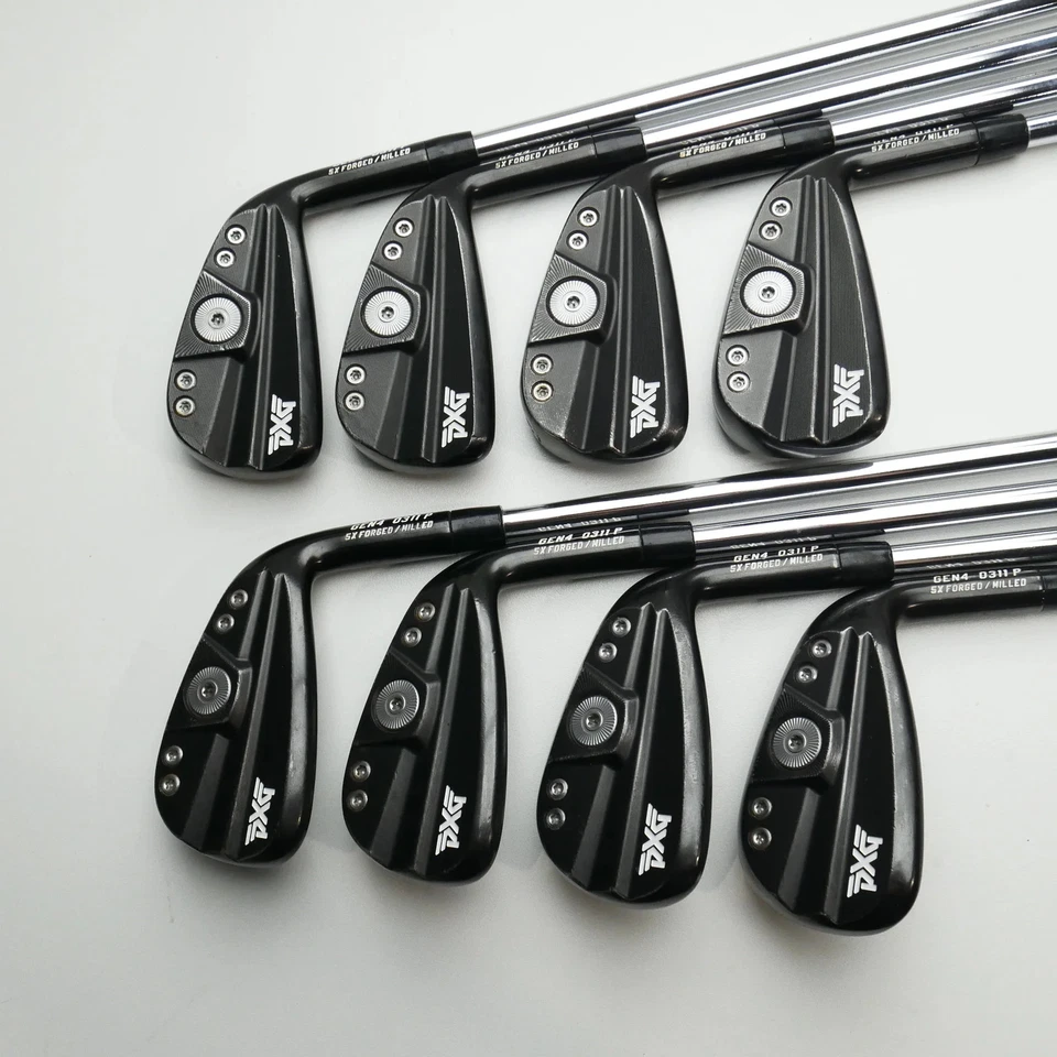 Used PXG 0311 P GEN 4 Xtreme Dark Iron Set / 4 - PW + GW / Stiff Flex - Image 1 of 4