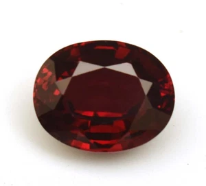Natural Mozambique Garnet 11.05 Ct Oval Loose Gemstone - Picture 1 of 5