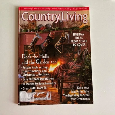 Country Living Magazine December 1998 Christmas Holiday - Image 1 of 3