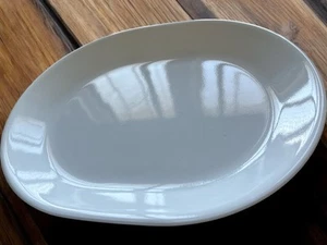 Vintage Corelle By Corning Winter Frost White Oval Platter - Picture 1 of 7