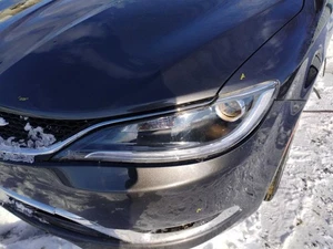 Driver Headlight Halogen Projector Chrome Bezel Fits 15-17 200 2814090 - Picture 1 of 12