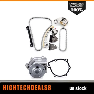 Timing Chain Kit Water Pump For 99-03 Chevrolet Tracker 2.0L DOHC J20A - Picture 1 of 9