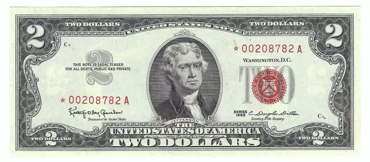 $2 1963 US Federal Reserve Small Notes for sale | eBay