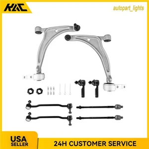 8Pcs Control Arm Ball Joint Sway Bar Inner Outer Tie Rod For Altima Maxima - Picture 1 of 8