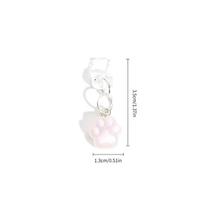 1PC Cute Cat Claw Phone Dust Plug Pendant For Phone Samsung Type-C Interface - Zdjęcie 1 z 13