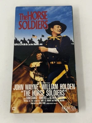 The Horse Soldiers VHS John Wayne, William Holden - Image 1 of 2