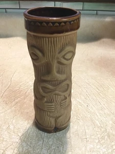 Vintage Paul Marshall Tiki Mug Cup PMP Peanut Style Shape 7" Man Cave Bar - Picture 1 of 9