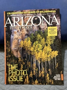 ARIZONA HIGHWAYS, SEPTEMBER 2014; PHOTO ISSUE, BISMARCK LAKE, EXC./ FREE POSTAGE - Picture 1 of 14