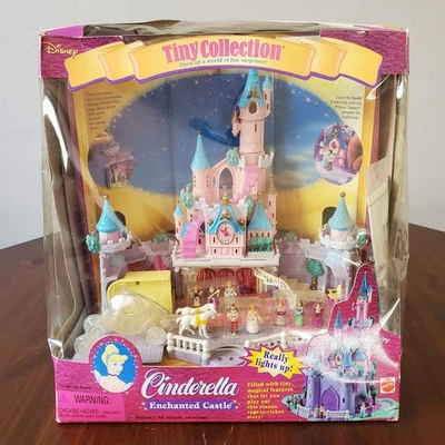 De colección 1995 Mattel Disney Cenicienta Castillo Encantado Pequeña Colección Nuevo SELLADO Foto 1 de 4