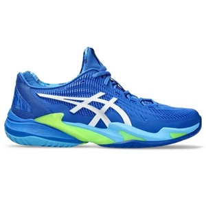 Asics Court FF 3 Novak - SIZE 11.5 - 1041A363-400 Tuna Blue White Hard Court HC - Picture 1 of 7