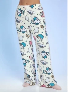 Hello Kitty & Friends x Forever 21 Fleece Pajama Pants LARGE - Picture 1 of 2