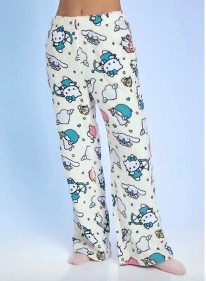 Hello Kitty & Friends x Forever 21 Fleece Pajama Pants SMALL - Image 1 of 2
