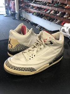 Air Jordan 3 “White Cement 2003” (136064-102) Men’s Size 10.5 - Picture 1 of 7