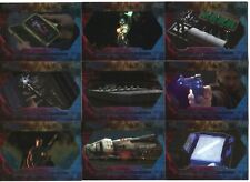 2018 DC Legends of Tomorrow Silver Foil Parallel Legendary Objects Card Set L1-9